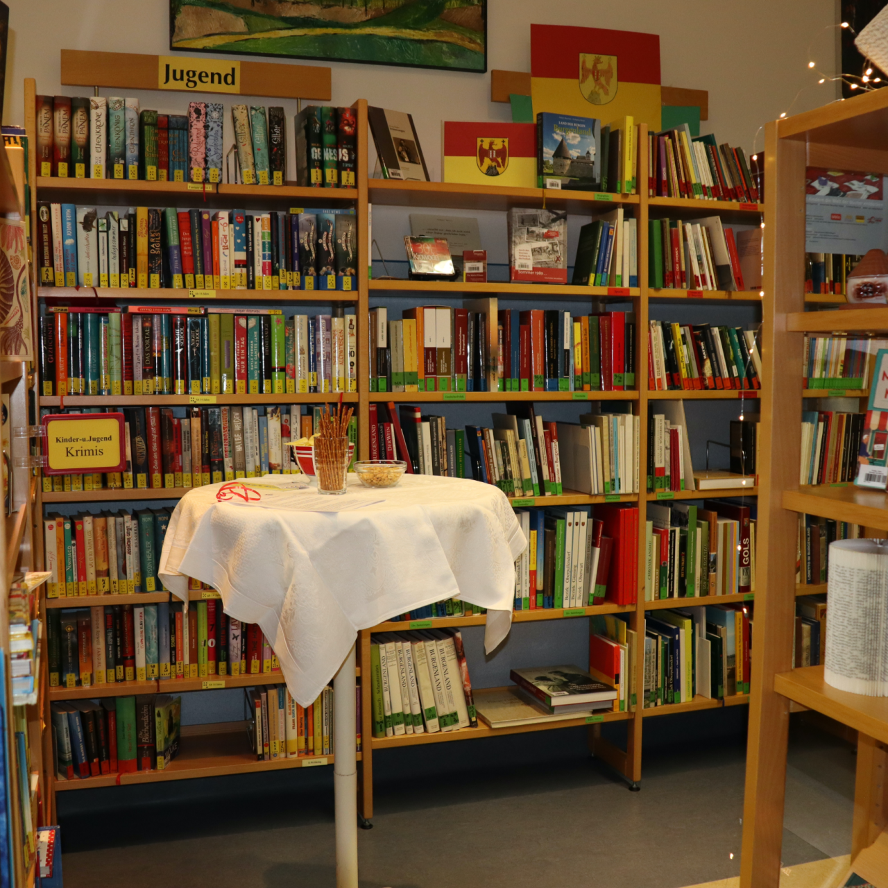 Bücherei innen hinten